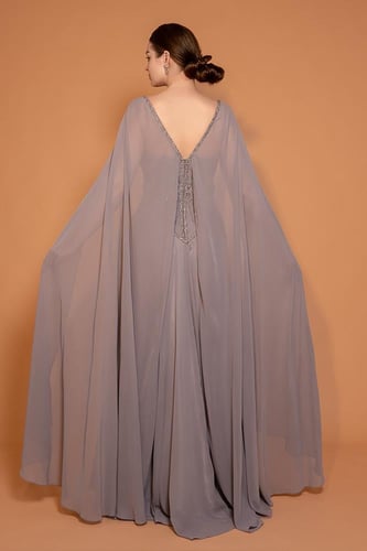 فستان شيفون بقصة فضفاضة 445225