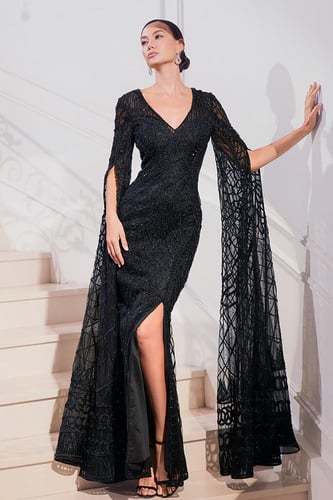 فستان تول شك بالكريستالات 445233