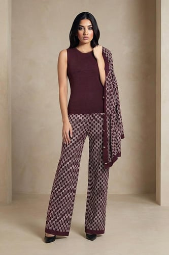 طقم صوف ناعم بثلاث قطع 462240