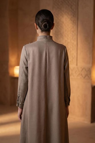 جلابية ساتان ناعم 469580