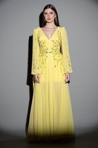 فستان سهرة موديل 445150