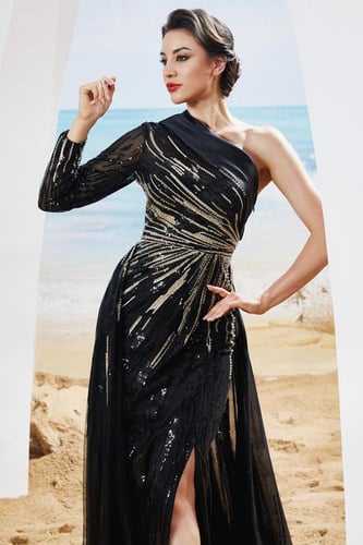 فستان سهرة موديل 445153