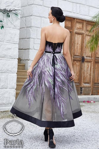 فستان ميدي تول 445197