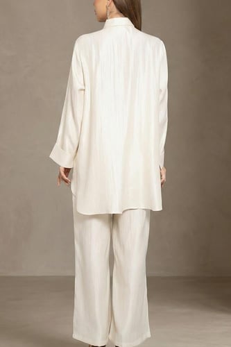 طقم كريب ببلوزة طويلة 469728