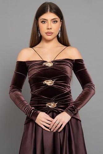 فستان أوف شولدرز 460292