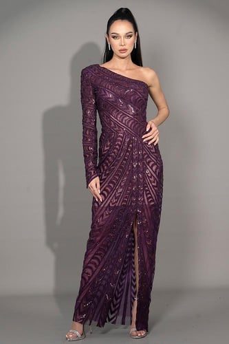 فستان سهرة موديل 445192