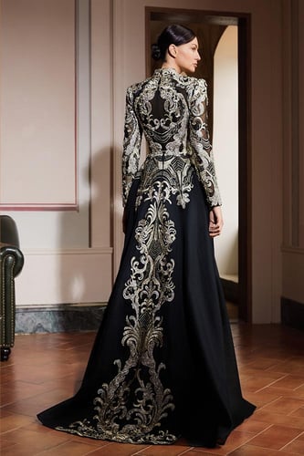 فستان سهرة ملكي أنيق 445234