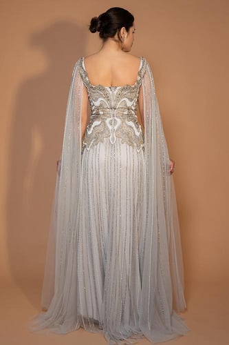 فستان سهرة ملكي فاخر 445242