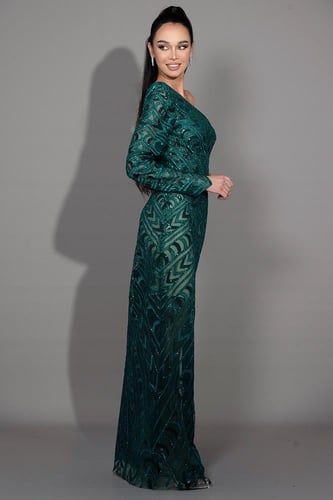 فستان سهرة موديل 445192