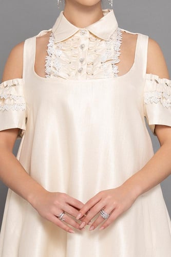 فستان ميدي حرير 469530