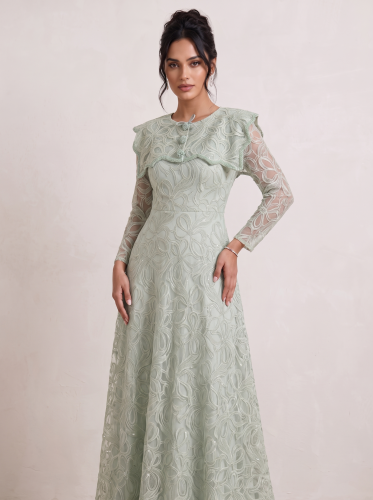 Luxurious lace maxi dress 4610110