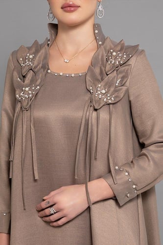 جلابية ساتان ناعم 469580