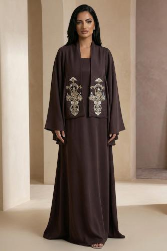 جلابية ساتان ناعمة 469434