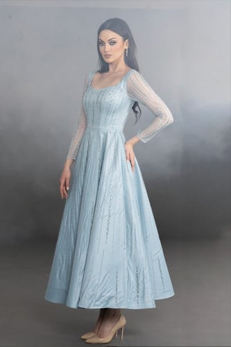 فستان سهرة موديل 445083