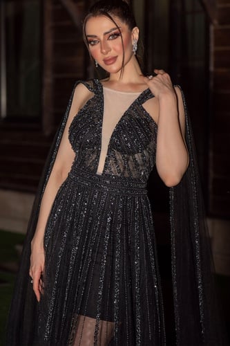 فستان سهرة موديل 445096