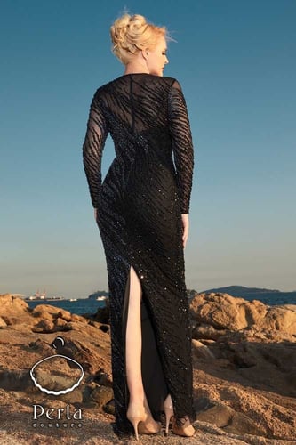 فستان سهرة موديل 445048