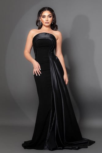 فستان كريب اوف شولدرز 176225