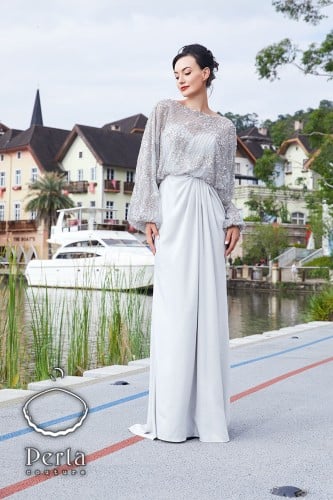 فستان سهرة موديل 445097