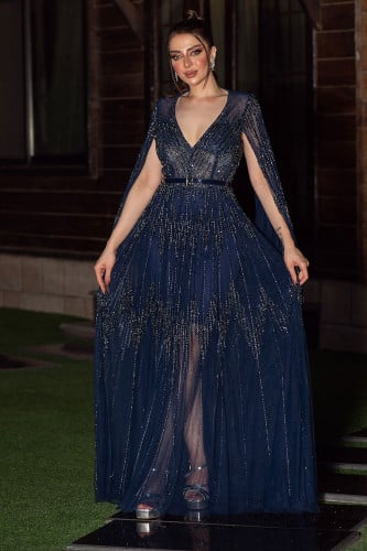 فستان سهرة موديل 445124