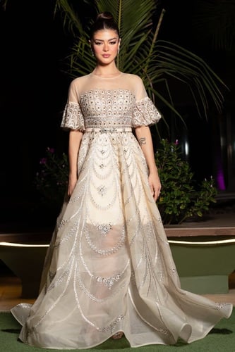 فستان سهرة موديل 445077