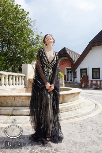 فستان سهرة موديل 445118