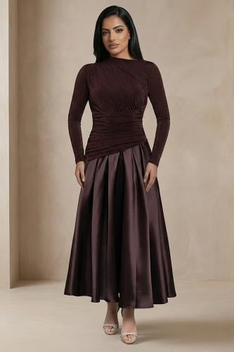 فستان مدمج أنيق 460012