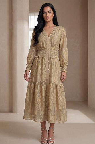 فستان جاكار ناعم 4610128