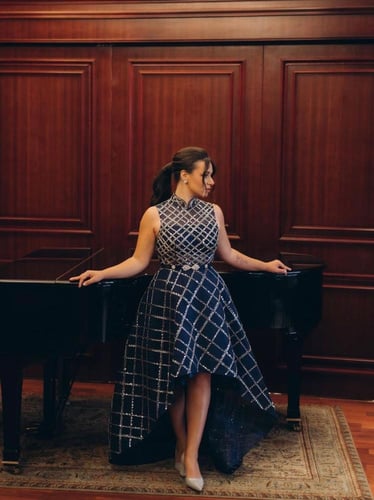 فستان سهرة موديل 445050