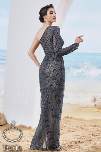 فستان سهرة موديل 445192