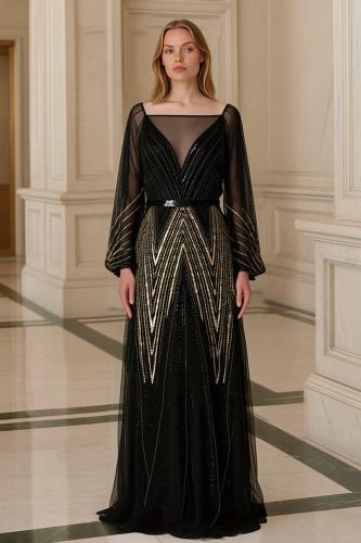 فستان سهرة موديل 445109