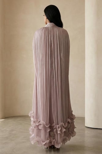 فستان طويل بياقة عالية 464205