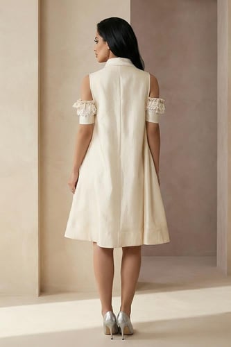 فستان ميدي حرير 469530