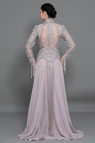 فستان سهرة تول 445174