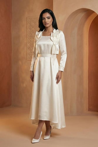 جلابية ساتان ناعم 469580