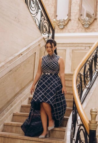 فستان سهرة موديل 445050