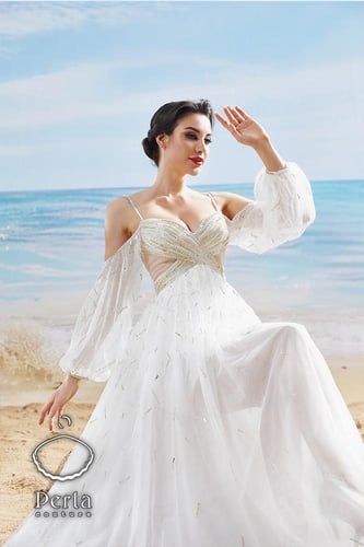 فستان سهرة موديل 445173