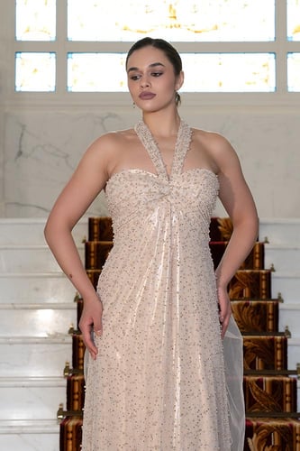 فستان سهرة موديل 445270