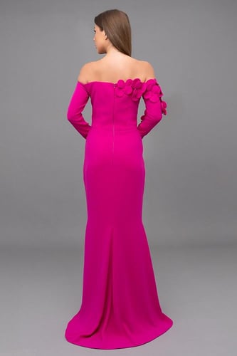 فستان سهرة كريب فاخر 176333