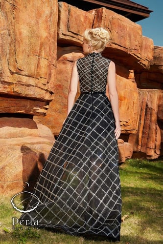 فستان سهرة موديل 445050