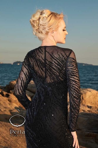 فستان سهرة موديل 445048