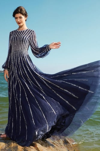 فستان سهرة موديل 445095