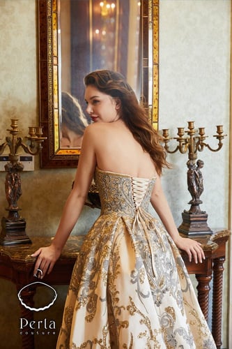 فستان سهرة موديل 445136