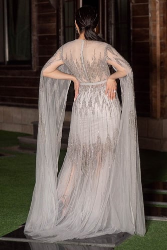 فستان سهرة موديل 445124