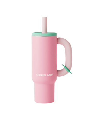 كوب بوان سيراميك - وردي