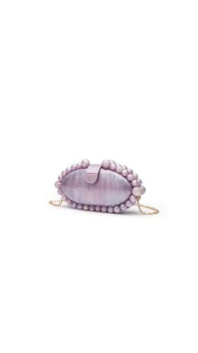 Lumora Purple Clutch