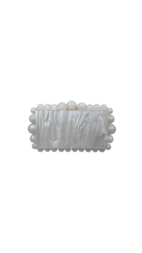 Velori White Clutch