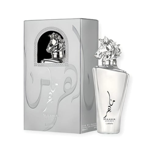 عطر ماهر الفضي من لطافه او دو بارفيوم - 100 مل
