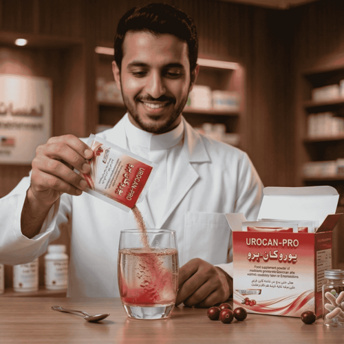 أكياس يوروكان برو (UROCAN-PRO) بودر - تركيبة التوت...