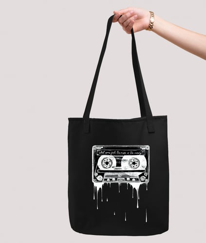 حقيبة قماشية - شريط موسيقى