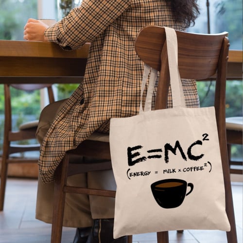 حقيبة قماشية - القهوة